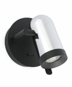 ORLEANS CHROME WALL LAMP 1L FARO – 43522