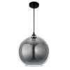 InLight Κρεμαστό φωτιστικό από φιμέ γυαλί 1XE27 D:35cm (4355-ΑΒ)