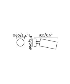 Faro Barcelona STAN Προβολέας Μαύρου Χρώματος LED 15W 2700K – 43727