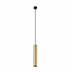 STAN PENDANT LAMP SATIN GOLD 1xGU10 FARO – 43756