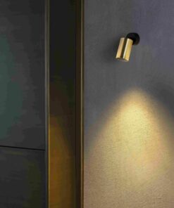 STAN PROJECTOR SATIN GOLD 1xGU10 FARO – 43762