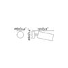 STAN PROJECTOR SATIN GOLD 1xGU10                  FARO – 43762