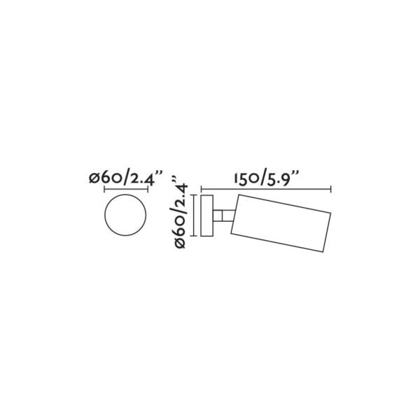 STAN PROJECTOR SATIN GOLD 1xGU10                  FARO – 43762