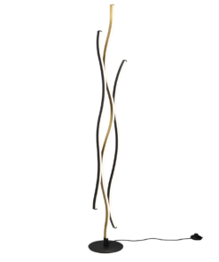 Φωτιστικό Δαπέδου Trio Lighting BLAZE , 28W · 3250lm, 2300+3000+4000K Ορείχαλκος Ματ Μεταλλικό, Λειτουργία μνήμης, Step Dimmable – 441210308