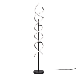 Φωτιστικό Δαπέδου Trio Lighting SEQUENCE , 32W · 4000lm, 2300+3000+4000K Βουρτσισμένο Αλουμίνιο Αλουμίνιο, Dimmer αισθητήρα, Λειτουργία μνήμης – 441810205