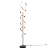 Φωτιστικό Δαπέδου Trio Lighting SEQUENCE , 32W · 4000lm, 2300+3000+4000K Ορείχαλκος Ματ Αλουμίνιο, Step Dimmable, Dimmer αισθητήρα, Λειτουργία μνήμης – 441810208