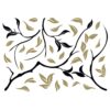 Gold Ramage αυτοκόλλητα τοίχου βινυλίου Ango – 44230
