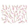 Peach Brance αυτοκόλλητα τοίχου βινυλίου Ango – 44232