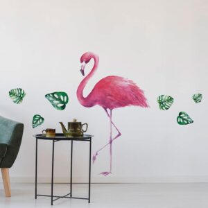 Tropical Flamingos αυτοκόλλητα τοίχου βινυλίου Ango – 44237