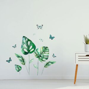 Tropical Leaves αυτοκόλλητα τοίχου βινυλίου Ango – 44238