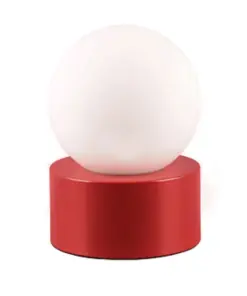 Επιτραπέζιο Φωτιστικό Trio Lighting 1x E14 Διακόπτης Αφής Χρώματος Κόκκινο – R59051010