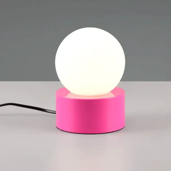 Επιτραπέζιο Φωτιστικό Trio Lighting1x E14 Διακόπτης  Αφής Χρώματος Ροζ – R59051093