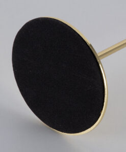 GloboStar® ISABELLA 35102 Κηροπήγιο Μεταλλικό Χρυσό Φ10 x Υ33cm