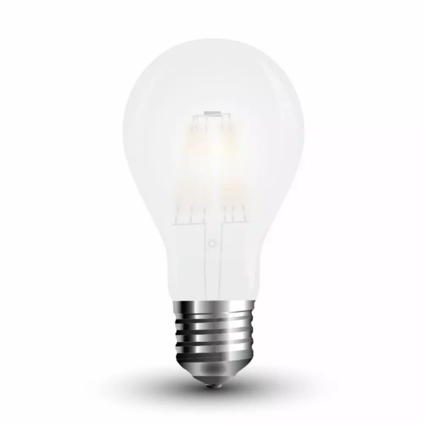 Λάμπα LED E27 A60 Filament 4W Θερμό λευκό 2700K Frost Cover V-TAC – 4486