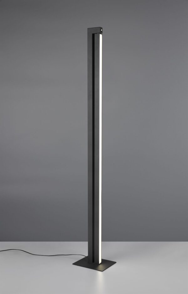 Φωτιστικό Δαπέδου Μαύρο SEEKER LED 21W 2350lm CCT Dimmable Trio Lighting – 448810132
