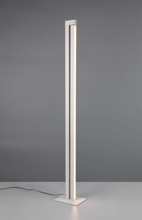 Φωτιστικό Δαπέδου Γκρι SEEKER LED 21W 2350lm CCT Dimmable Trio Lighting – 448810176