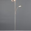 Φωτιστικό Δαπέδου Νίκελ Ματ WILLIS LED 44W 5150lm CCT Dimmable Trio Lighting – 449510207