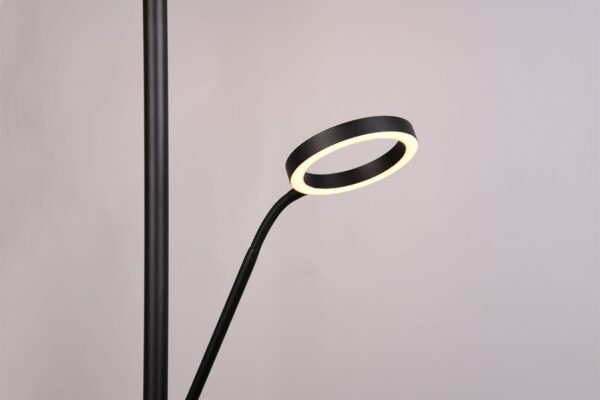 Φωτιστικό Δαπέδου Μαύρο Ματ WILLIS LED 44W 5150lm CCT Dimmable Trio Lighting – 449510232