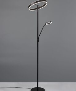 Φωτιστικό Δαπέδου Μαύρο Ματ WILLIS LED 44W 5150lm CCT Dimmable Trio Lighting – 449510232