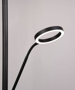 Φωτιστικό Δαπέδου Μαύρο Ματ WILLIS LED 44W 5150lm CCT Dimmable Trio Lighting – 449510232