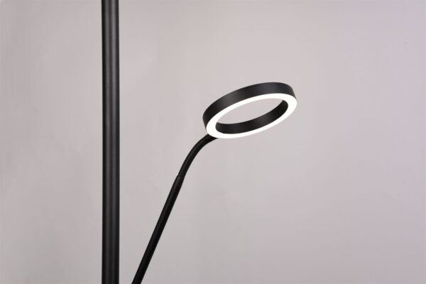 Φωτιστικό Δαπέδου Μαύρο Ματ WILLIS LED 44W 5150lm CCT Dimmable Trio Lighting – 449510232