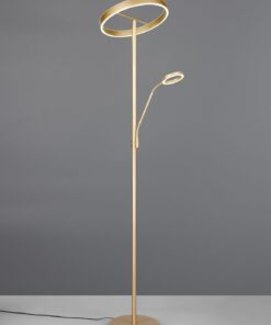 Φωτιστικό Δαπέδου Χρύσο WILLIS LED 44W 5150lm CCT Dimmable Trio Lighting – 449510279