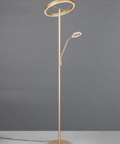 Φωτιστικό Δαπέδου Χρύσο WILLIS LED 44W 5150lm CCT Dimmable Trio Lighting – 449510279