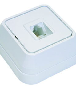ΙΡ20 ΠΡΙΖΑ TF RJ11 ΕΞΩΤΕΡ. ΛΕΥΚΗ MAKEL – 45114