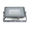 LED Προβολέας 30W V-TAC PRO Samsung Chip  100° 2400lm Γκρι Αδιάβροχος IP65 Φυσικό Λευκό 4000K – 455