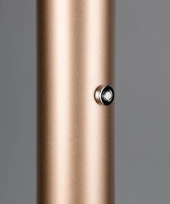 Φωτιστικό Δαπέδου Μαύρο+Καφέ με Λευκό Γυαλί CELESTE LED 15W 1750lm Dimmable Αφής 3000K Trio Lighting – 454910165