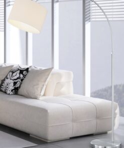 Φωτιστικό Δαπέδου Trio Lighting E27 Νίκελ Ματ Μεταλλικό 461100101