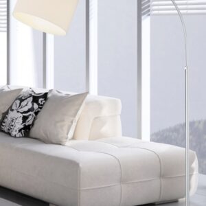 Φωτιστικό Δαπέδου Trio Lighting   E27 Νίκελ Ματ Μεταλλικό    461100101