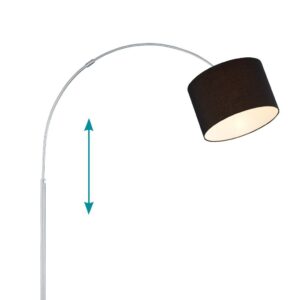 Φωτιστικό Δαπέδου Trio Lighting   E27 Νίκελ Ματ Μεταλλικό    461100102