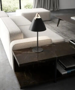 Επιτραπέζιο Φωτιστικό DFTP Strap 1xE27 Μαύρου Χρώματος – 46205003