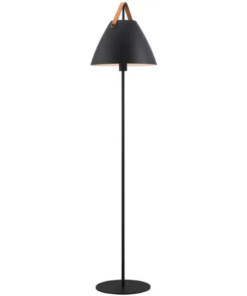 Φωτιστικό Δαπέδου DFTP Strap 1x E27 Μαύρου Χρώματος – 46234003