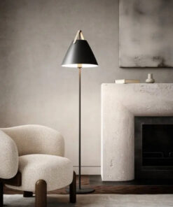 Φωτιστικό Δαπέδου DFTP Strap 1x E27 Μαύρου Χρώματος – 46234003