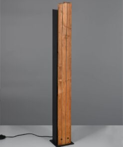 Φωτιστικό Δαπέδου με Φυσικό Ξύλο KARUNI 3x E27 Trio Lighting – 463300330