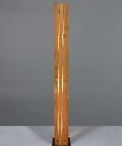 Φωτιστικό Δαπέδου με Φυσικό Ξύλο KARUNI 3x E27 Trio Lighting – 463300330