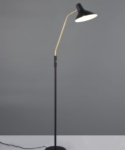 Φωτιστικό Δαπέδου Μαύρο-Χρυσό Μεταλλικό TRAVELLER 1xE27 Trio Lighting – 463400180