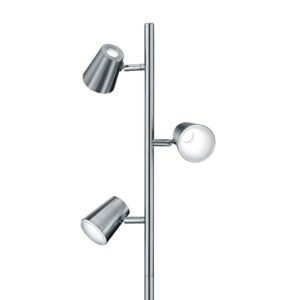Φωτιστικό Δαπέδου Trio Lighting LED 4,7W  Νίκελ Ματ Μεταλλικό Step Dimmable 470lm 3000K  473190307