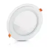 LED panel χωνευτό 6W 6400K Ψυχρό λευκό Στρογγυλό γυάλινο V-TAC – 4739