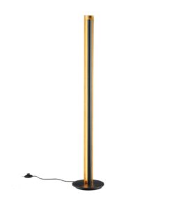Φωτιστικό Δαπέδου Trio Lighting LED 15W Μαύρο Μεταλλικό Step Dimmable 1450lm 3000K 474410179