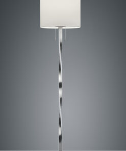 Φωτιστικό Δαπέδου Trio Lighting LED 7W Νίκελ Ματ Μεταλλικό 600lm 3000K 475310307