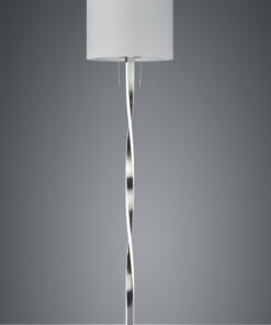 Φωτιστικό Δαπέδου Trio Lighting LED 7W Νίκελ Ματ Μεταλλικό 600lm 3000K 475310307