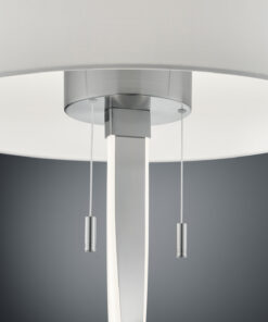 Φωτιστικό Δαπέδου Trio Lighting LED 7W Νίκελ Ματ Μεταλλικό 600lm 3000K 475310307