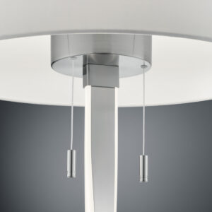 Φωτιστικό Δαπέδου Trio Lighting LED 7W  Νίκελ Ματ Μεταλλικό 600lm 3000K  475310307