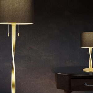 Φωτιστικό Δαπέδου Trio Lighting LED 7W  Χρυσό Μεταλλικό 600lm 3000K  475310379