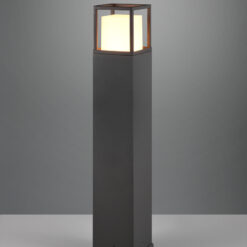 Φωτιστικό Κολωνάκι Ανθρακί 80cm WITHAM LED 14.5W 1450lm CCT IP54 Trio Lighting – 477860142