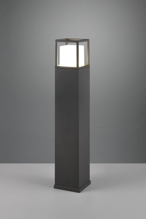 Φωτιστικό Κολωνάκι Ανθρακί 80cm WITHAM LED 14.5W 1450lm CCT IP54 Trio Lighting – 477860142