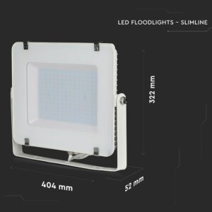 LED Προβολέας 150W V-TAC PRO Samsung Chip Λευκός 100° 12000lm Λευκός Αδιάβροχος IP65 Θερμό Λευκό 3000K – 478